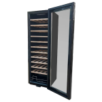 Acalava ALWC-48FW 48瓶 櫸木架特凍恆溫壓縮帶風冷觸摸屏LCD顯示雙層中空透明玻璃門酒櫃